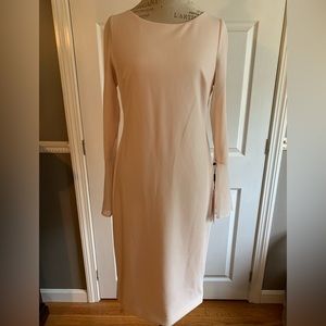 Calvin Klein pale pink dress